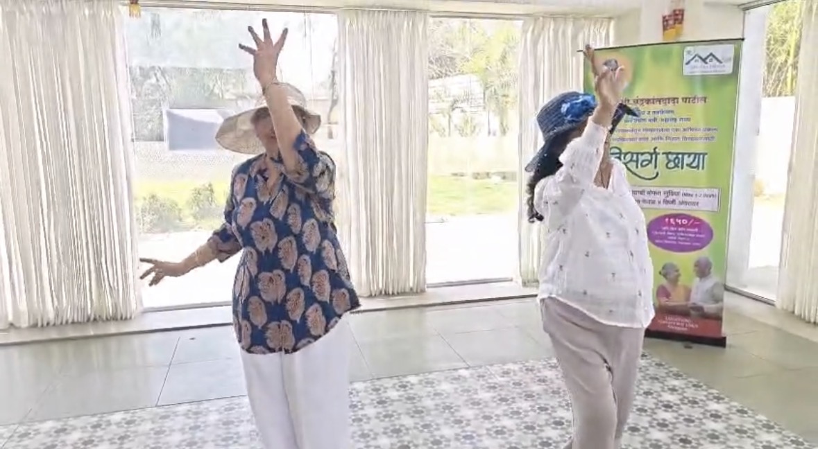Dance sessions at Nisarg Chhaya